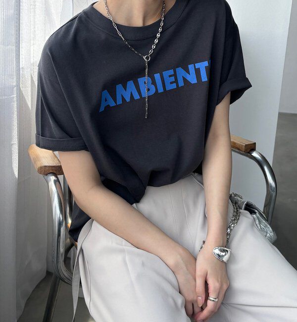  「AMBIENTEロゴTEE」|Tシャツ・カットソー|