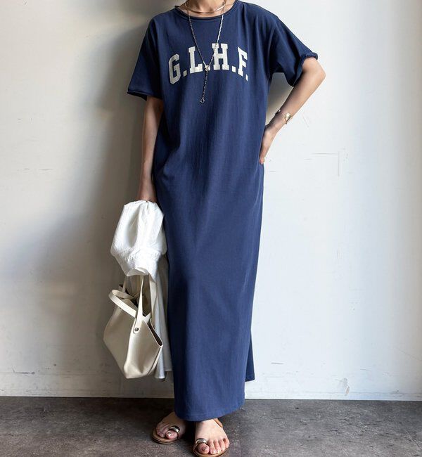  「【WEB限定】ロゴTEEワンピース」|ワンピース|