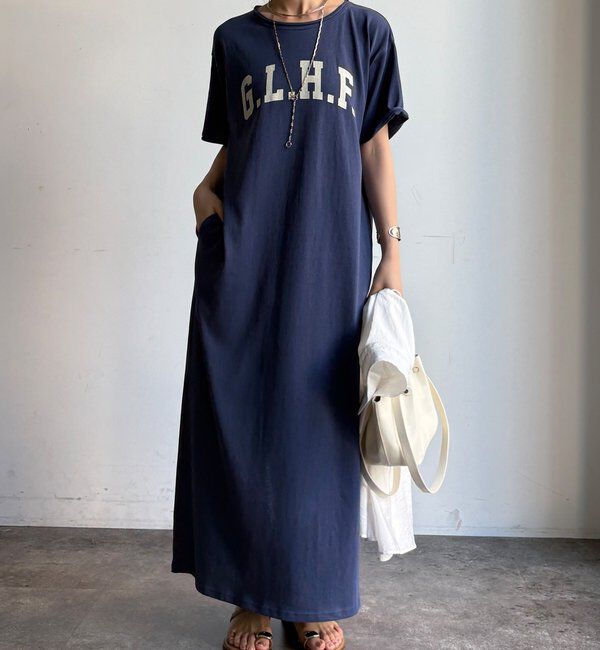  「【WEB限定】ロゴTEEワンピース」|ワンピース|
