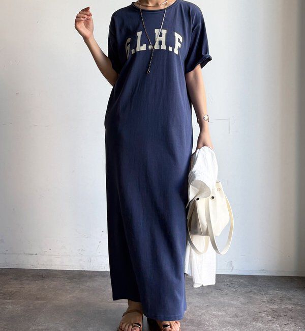  「【WEB限定】ロゴTEEワンピース」|ワンピース|
