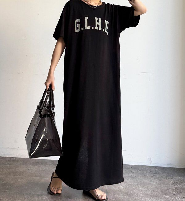  「【WEB限定】ロゴTEEワンピース」|ワンピース|