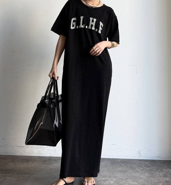  「【WEB限定】ロゴTEEワンピース」|ワンピース|