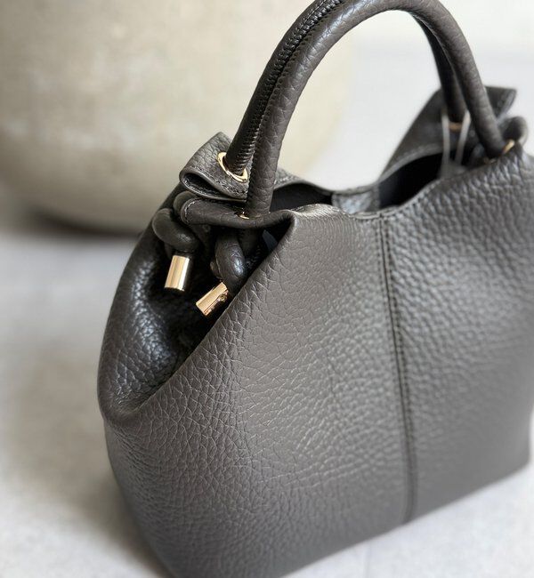  「【WEB限定】ノットハンドルシボPUトート」|トートバッグ|