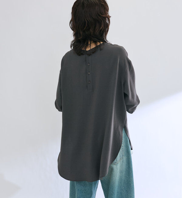  「【3サイズ展開】ジョーゼットポケットブラウス」|シャツ・ブラウス|