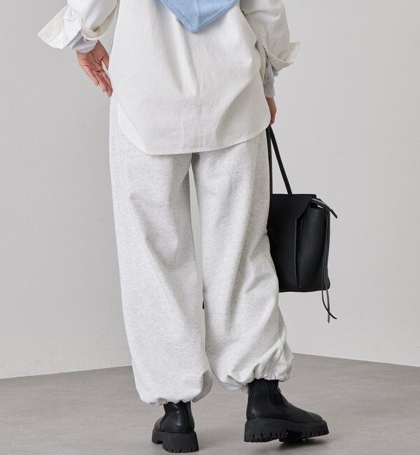  「【A・MONN】【ウエストゴム仕様】WIDE SWEAT PANTS」|その他|