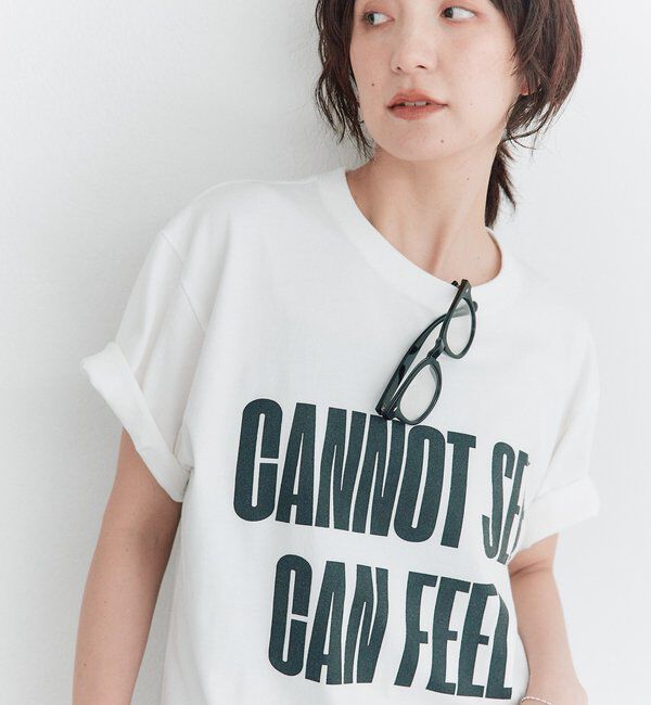  「【A・MONN】feelロゴTee」|Tシャツ・カットソー|