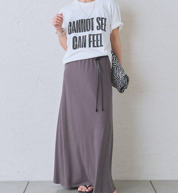 「【A・MONN】feelロゴTee」|Tシャツ・カットソー|