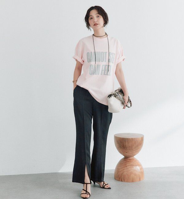  「【A・MONN】feelロゴTee」|Tシャツ・カットソー|