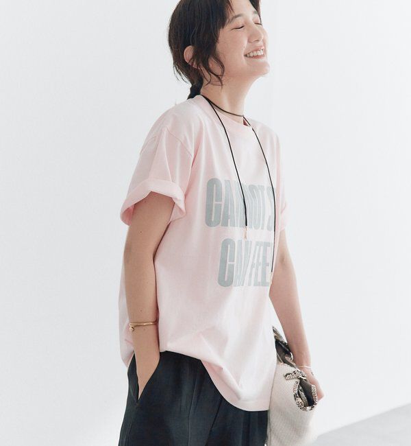  「【A・MONN】feelロゴTee」|Tシャツ・カットソー|