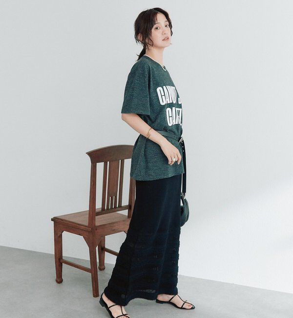  「【A・MONN】feelロゴTee」|Tシャツ・カットソー|