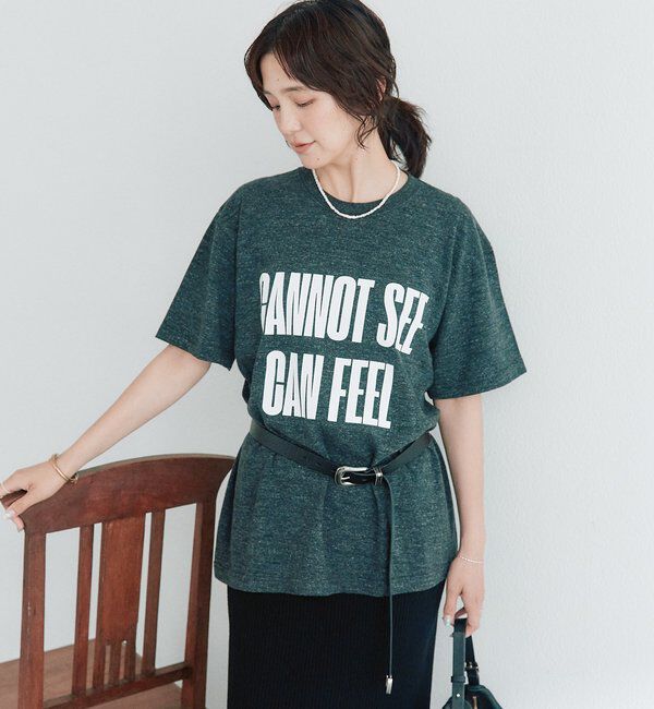  「【A・MONN】feelロゴTee」|Tシャツ・カットソー|