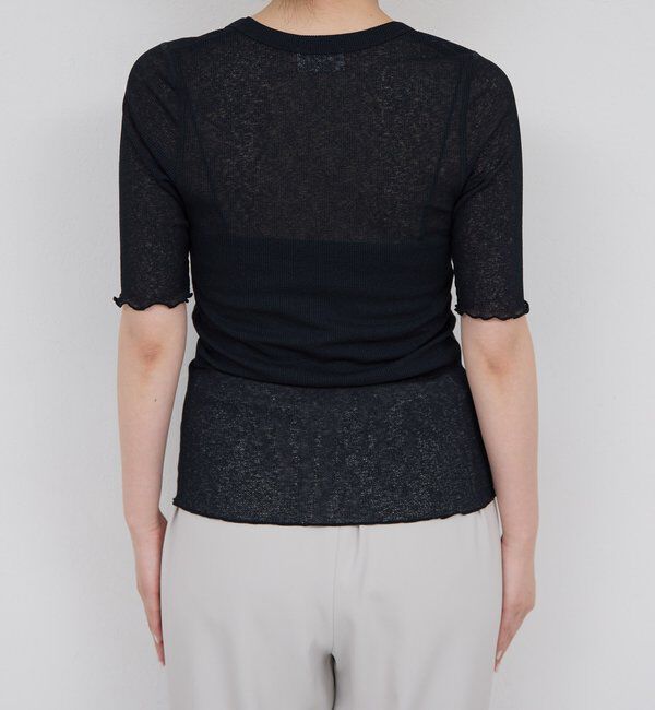  「【La nature linge】シアーワッフルTee」|Tシャツ・カットソー|