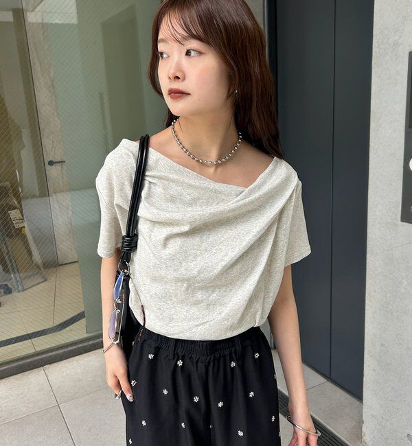  「26SSオフショルTシャツ」|Tシャツ・カットソー|