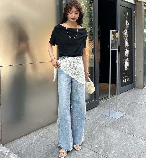  「26SSオフショルTシャツ」|Tシャツ・カットソー|