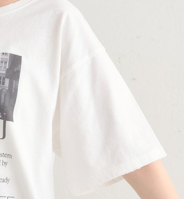  「ダメージロゴTシャツ」|Tシャツ・カットソー|