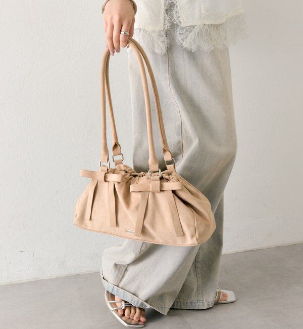  「リボンギャザーBAG」|トートバッグ|