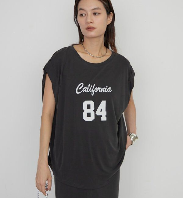  「ナンバリングフレンチT」|Tシャツ・カットソー|ブラック