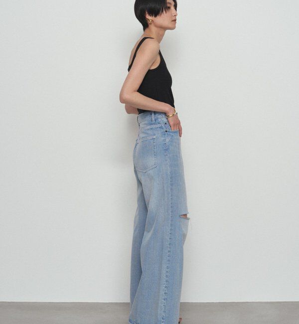  「【earthy_/アーシー】アシメタンクトップ」|Tシャツ・カットソー|