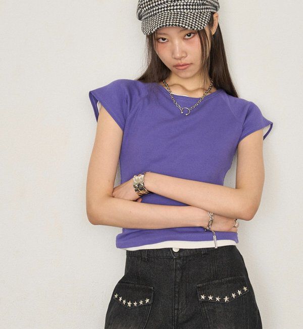  「【SLOPPY/WEB限定カラーあり】リブチビTEE」|Tシャツ・カットソー|