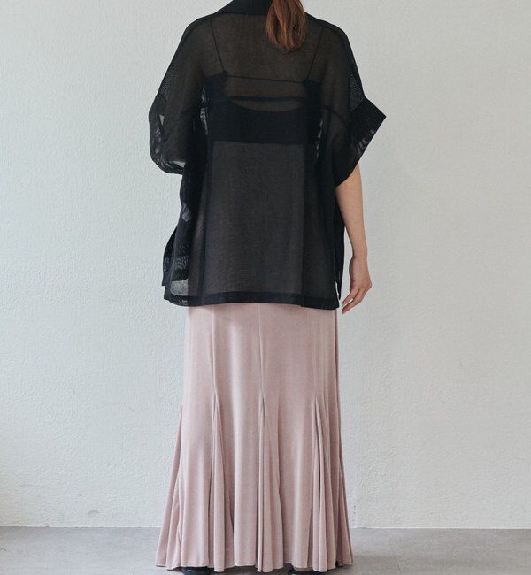 「【再入荷】シアーリブフレアースカート」|スカート|