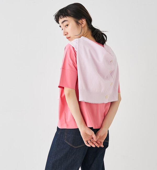 collex「【接触冷感・UVカット】コンパクトクールTシャツ」|Tシャツ・カットソー|