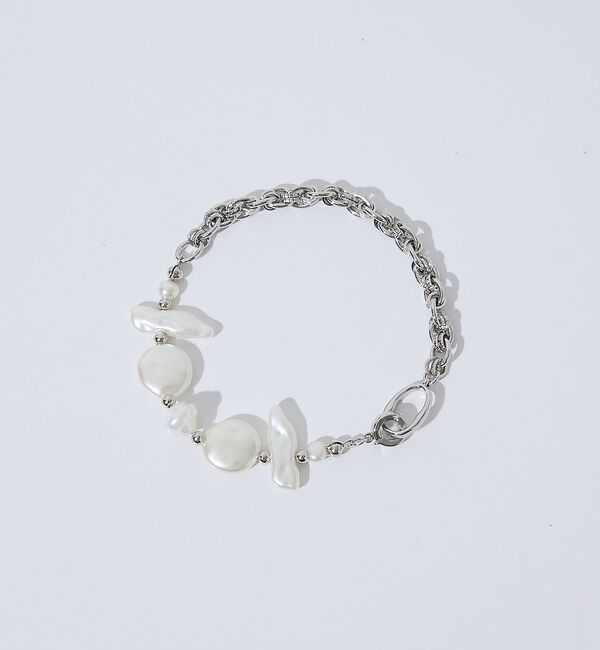 collex「【dignif】【金属アレルギー対応】ブレスレット　Pearl Link」|ブレスレット・バングル|