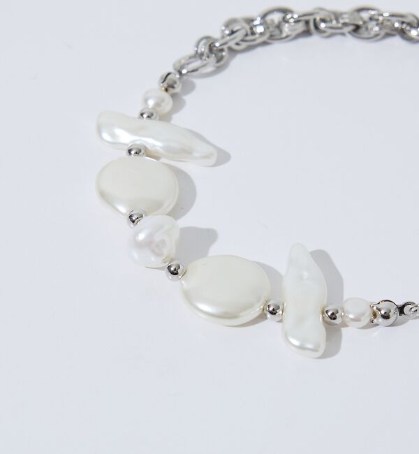 collex「【dignif】【金属アレルギー対応】ブレスレット　Pearl Link」|ブレスレット・バングル|