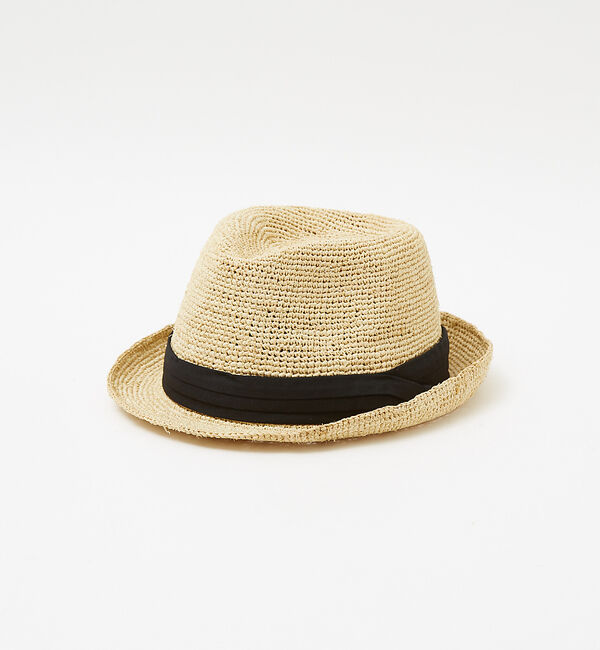 ABAHOUSE「【RUBEN/ルーベン】RAFFIA HAT/中折れラフィアハット」|その他|