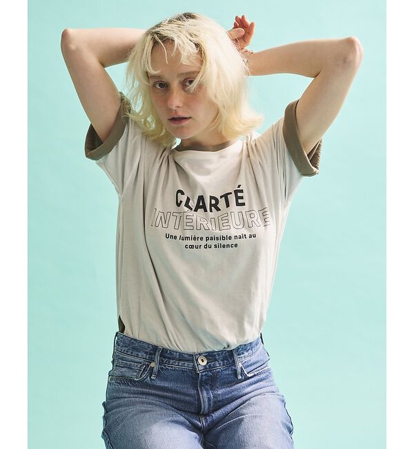 Rouge vif「2WAYコットンリバーシブルロゴＴシャツ」|Tシャツ・カットソー|