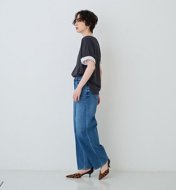 Rouge vif「2WAYコットンリバーシブルロゴＴシャツ」|Tシャツ・カットソー|