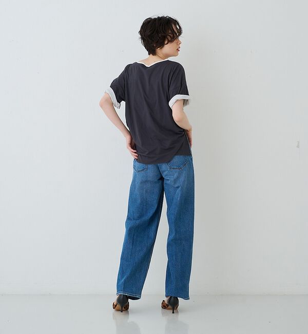 Rouge vif「2WAYコットンリバーシブルロゴＴシャツ」|Tシャツ・カットソー|