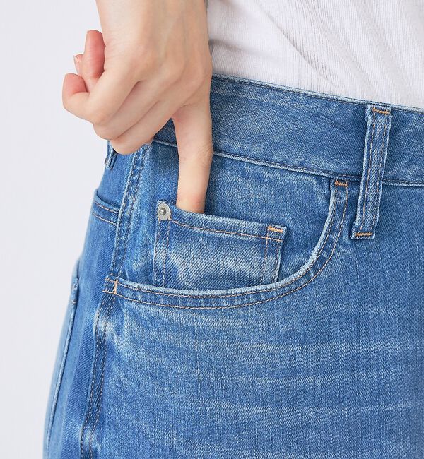 Rouge vif「【Healthy denim/ヘルシーデニム】デニムスカート/Apricot/ア」|スカート|