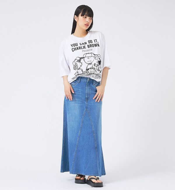 Rouge vif「【Healthy denim/ヘルシーデニム】デニムスカート/Apricot/ア」|スカート|