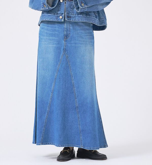 Rouge vif「【Healthy denim/ヘルシーデニム】デニムスカート/Apricot/ア」|スカート|