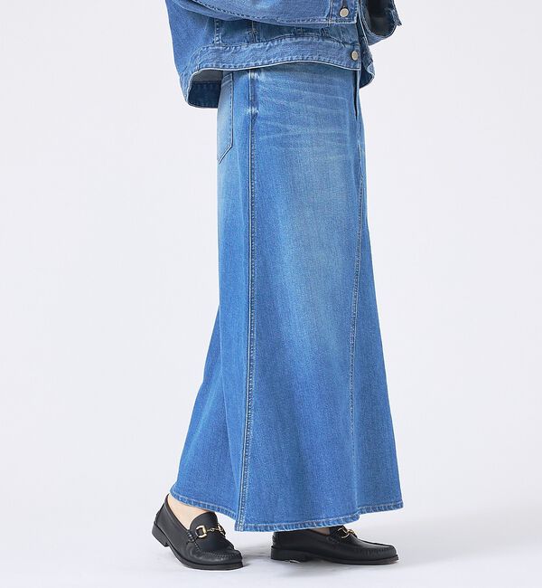 Rouge vif「【Healthy denim/ヘルシーデニム】デニムスカート/Apricot/ア」|スカート|