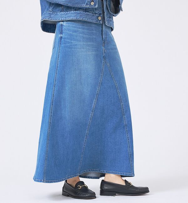 Rouge vif「【Healthy denim/ヘルシーデニム】デニムスカート/Apricot/ア」|スカート|