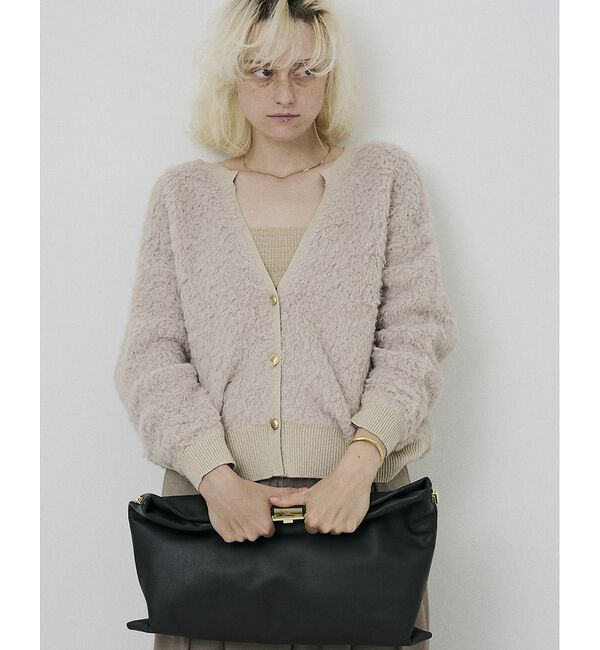 Rouge vif「【PUNTI. / プンティ】3WAYレザークラッチバッグ/ショルダー付き/GR」|ショルダー・メッセンジャー|