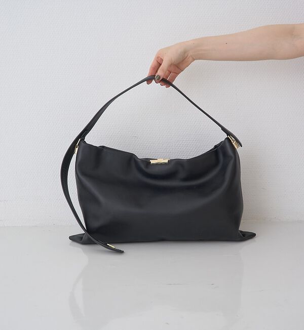 Rouge vif「【PUNTI. / プンティ】3WAYレザークラッチバッグ/ショルダー付き/GR」|ショルダー・メッセンジャー|