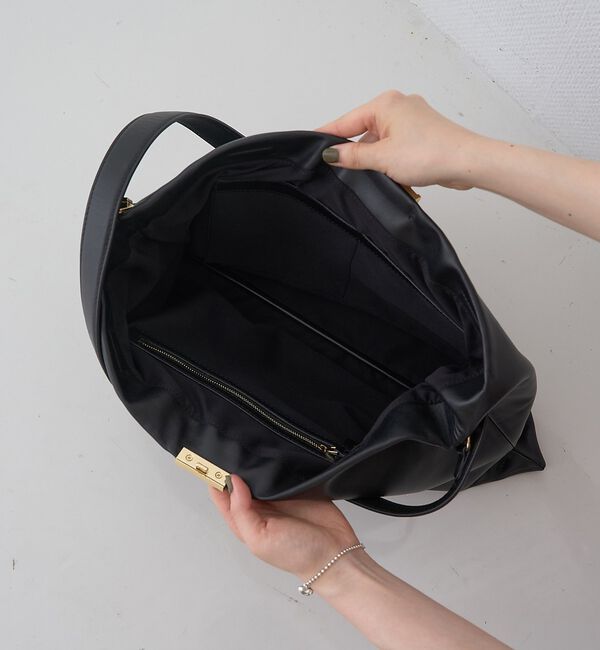 Rouge vif「【PUNTI. / プンティ】3WAYレザークラッチバッグ/ショルダー付き/GR」|ショルダー・メッセンジャー|