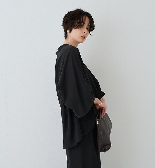 Rouge vif「【PUNTI. / プンティ】3WAYレザークラッチバッグ/ショルダー付き/GR」|ショルダー・メッセンジャー|