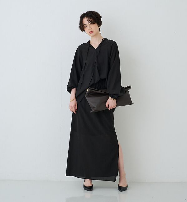 Rouge vif「【PUNTI. / プンティ】3WAYレザークラッチバッグ/ショルダー付き/GR」|ショルダー・メッセンジャー|