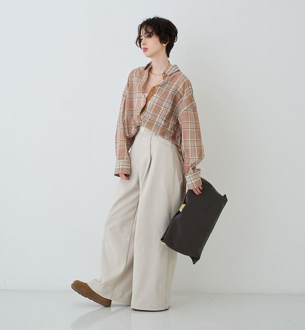 Rouge vif「【PUNTI. / プンティ】3WAYレザークラッチバッグ/ショルダー付き/GR」|ショルダー・メッセンジャー|