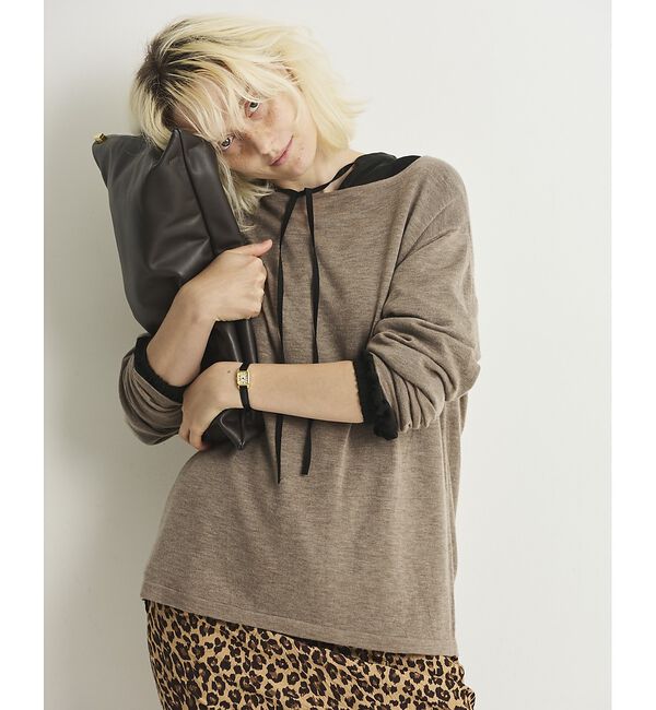 Rouge vif「【PUNTI. / プンティ】3WAYレザークラッチバッグ/ショルダー付き/GR」|ショルダー・メッセンジャー|