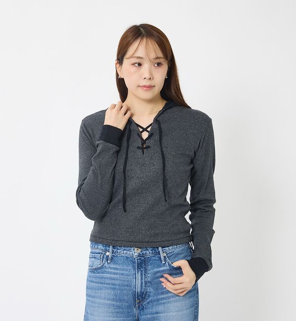 Rouge vif「【Robert P Miller | ロバート・ピー・ミラー】ヘンリーネックパー」|Tシャツ・カットソー|