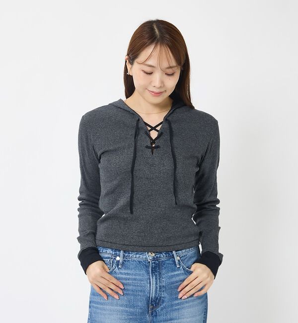 Rouge vif「【Robert P Miller | ロバート・ピー・ミラー】ヘンリーネックパー」|Tシャツ・カットソー|