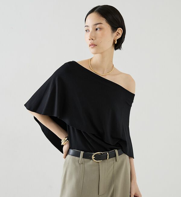 The Store by C' 「【COCUCA】ケープカットソー」|Tシャツ・カットソー|