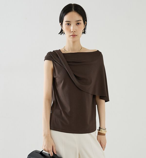 The Store by C' 「【COCUCA】ケープカットソー」|Tシャツ・カットソー|