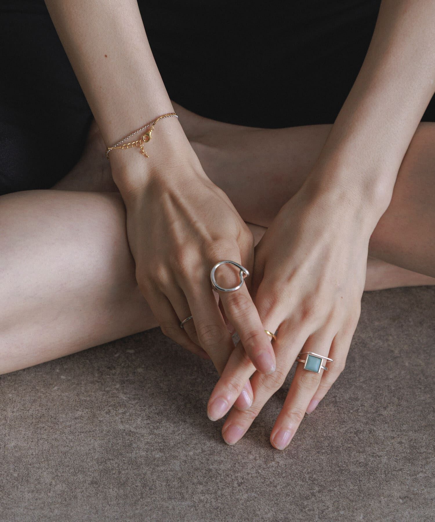 SMELLY「SMELLY so&rsquo;　loosely circle ring」|リング|