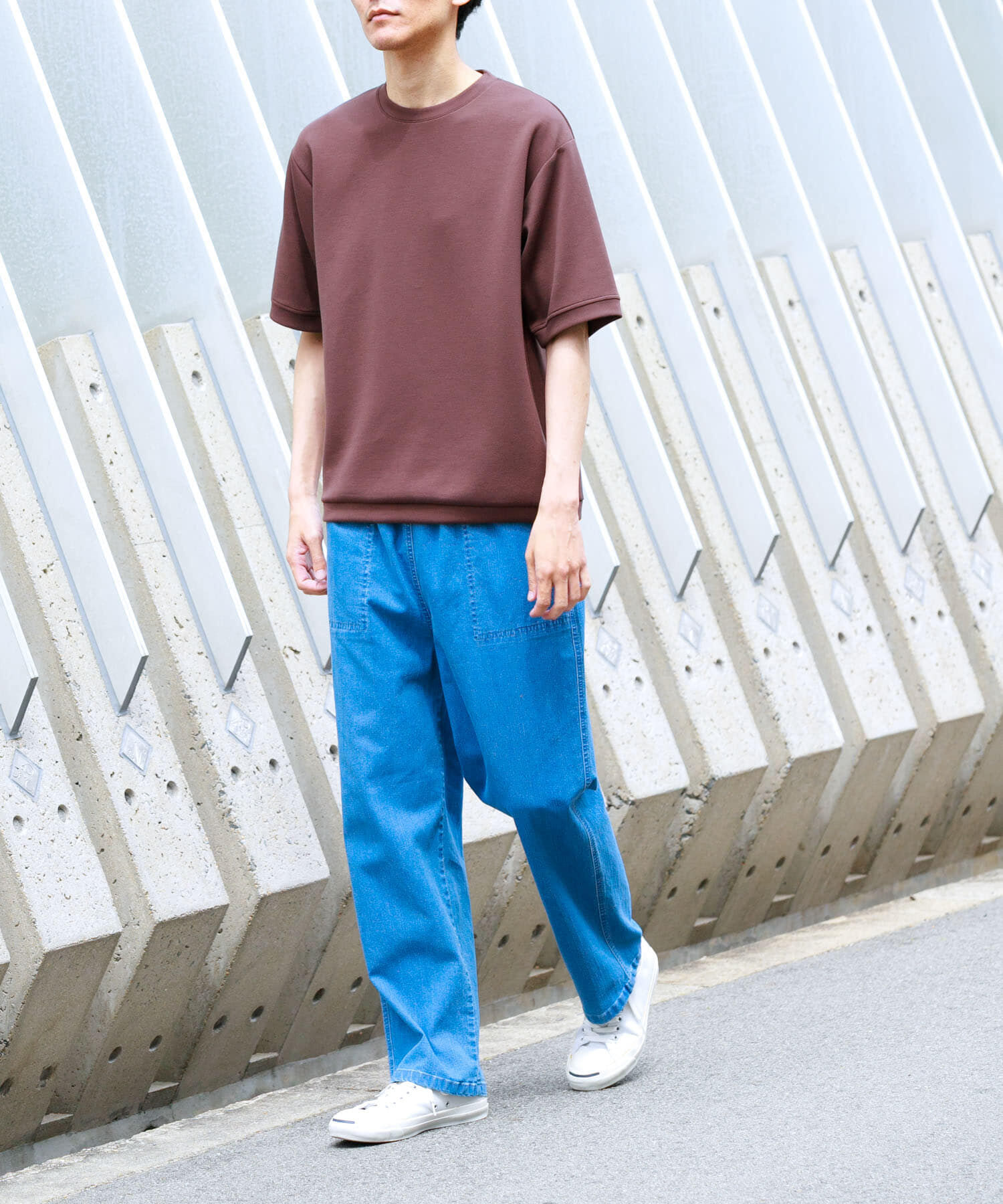 Sonny Label 「シルキーダンボールニットTシャツ」|Tシャツ・カットソー|