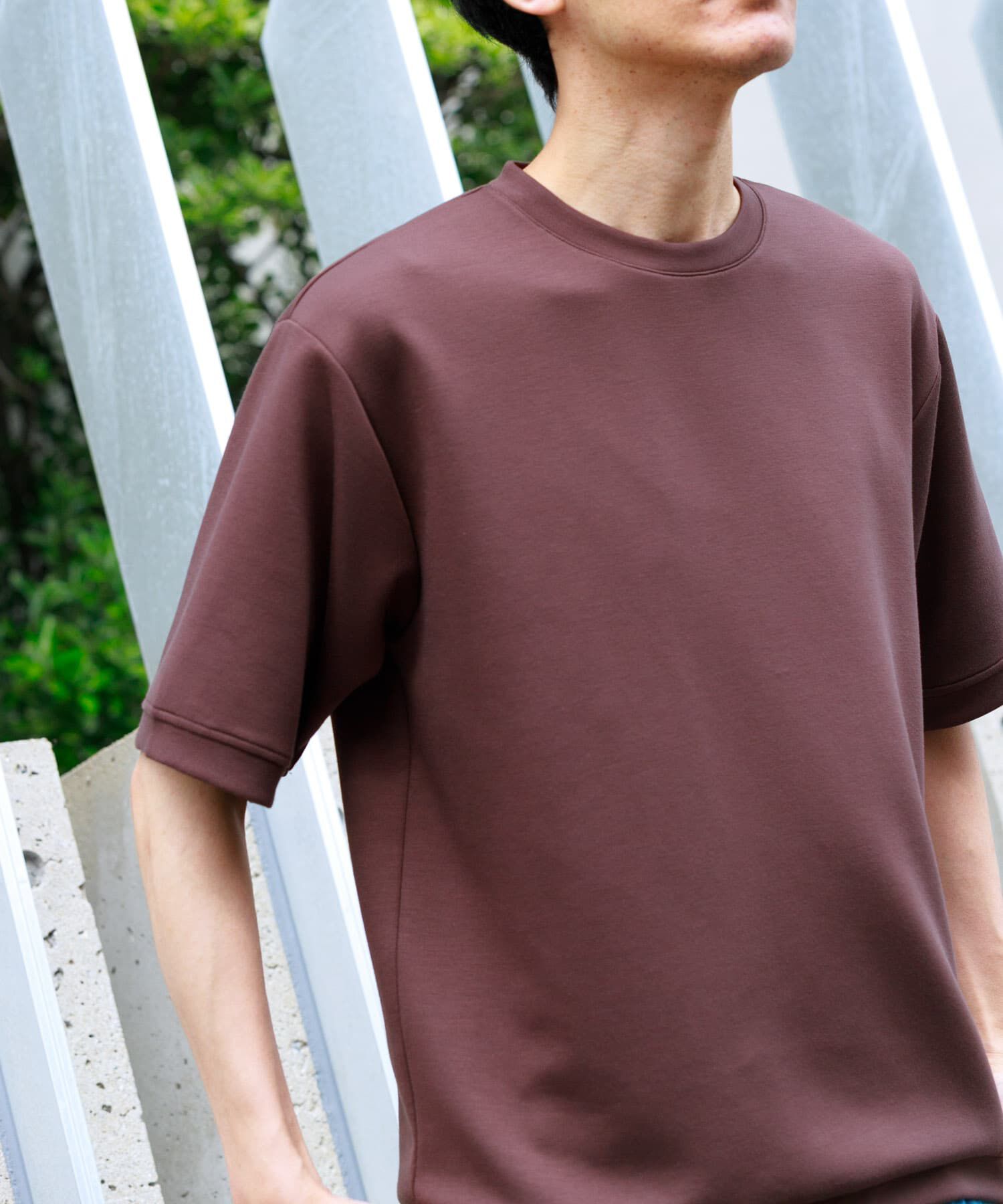 Sonny Label 「シルキーダンボールニットTシャツ」|Tシャツ・カットソー|